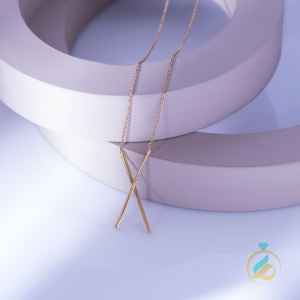 گردنبند طلا مینیمال x
