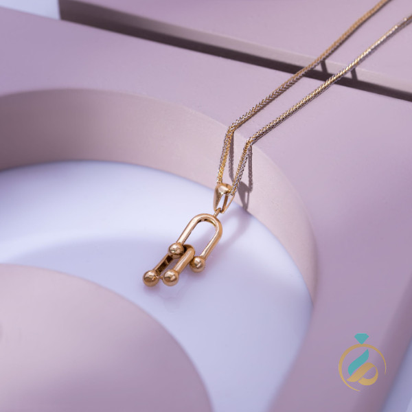 گردنبند طلا آویز تیفانی