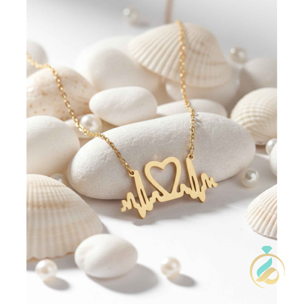 گردنبند طلا فانتزی ضربان