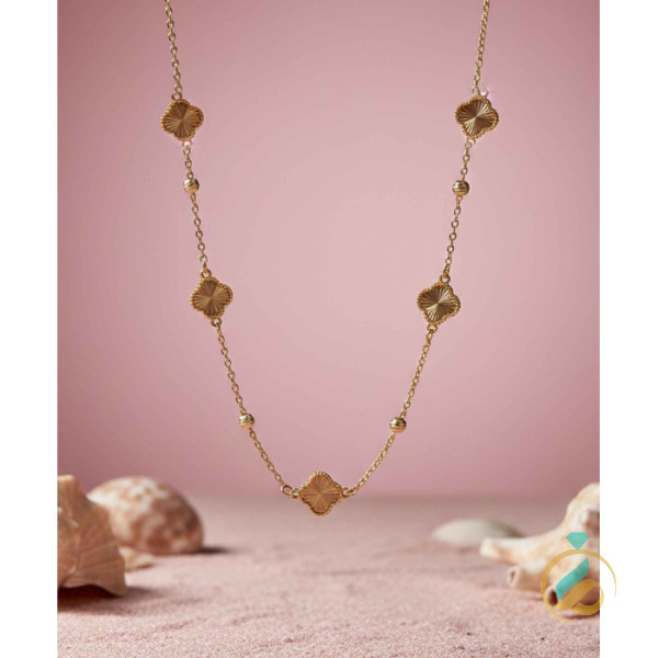 گردنبند ونکلیف طلا ظریف