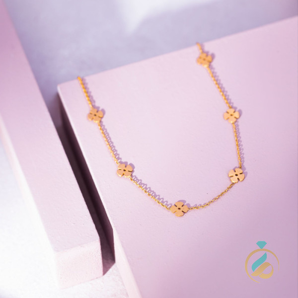 دستبند طلا مینیمال بهار