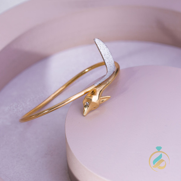 دستبند طلا النگویی روباه