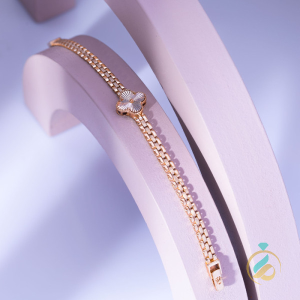 دستبند طلا ونکلیف رولکسی