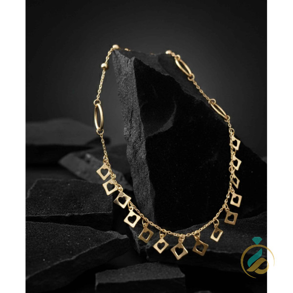 گردنبند طلا نمادار پولکی