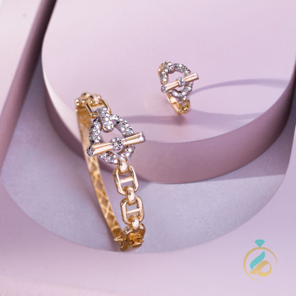 ست دستبند و انگشتر دوچرخه ای