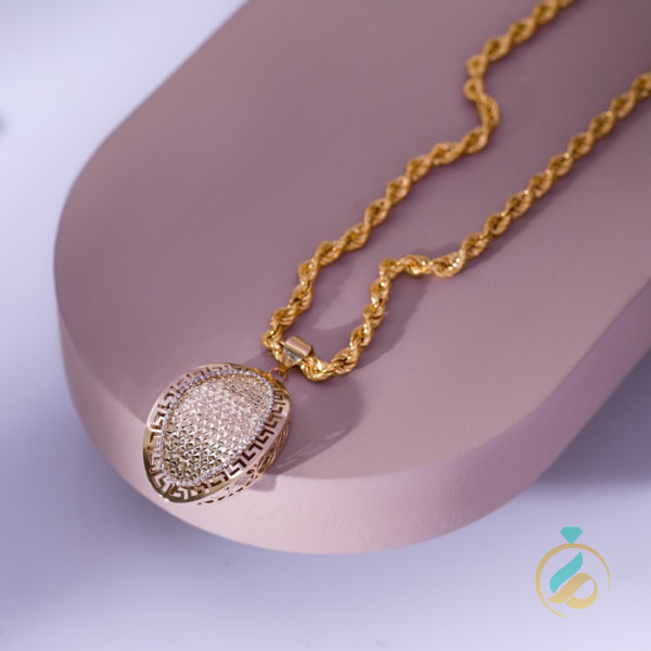 گردنبند طلا تراش ورساچ