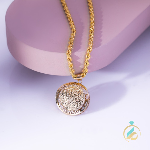 گردنبند طلا مدال ورساچ
