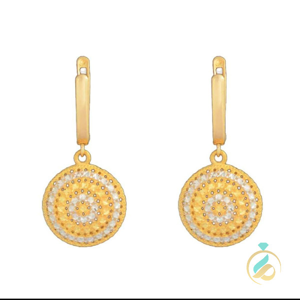 گوشواره طلا آوا دایره