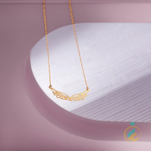 گردنبند طلا بال فرشته.