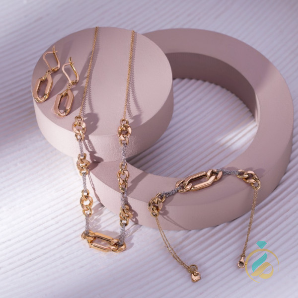 سرویس طلا زنجیری دوتون