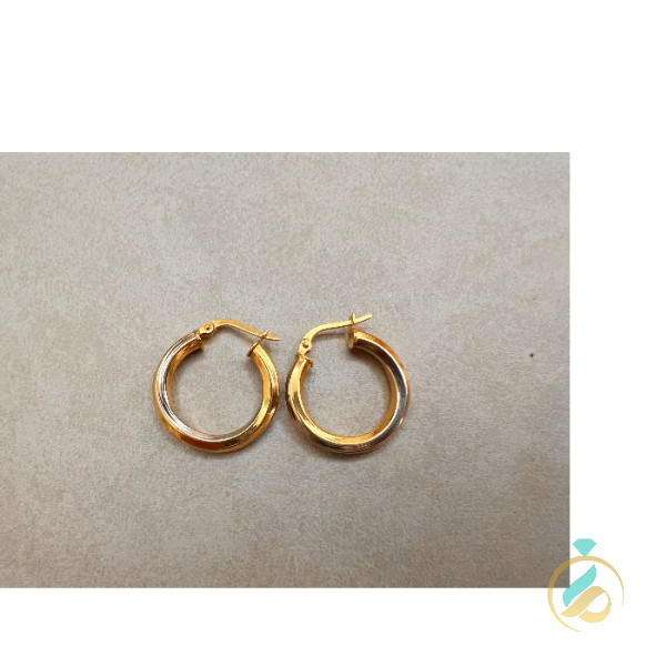 گوشواره طلا حلقه یی یکتاخواه