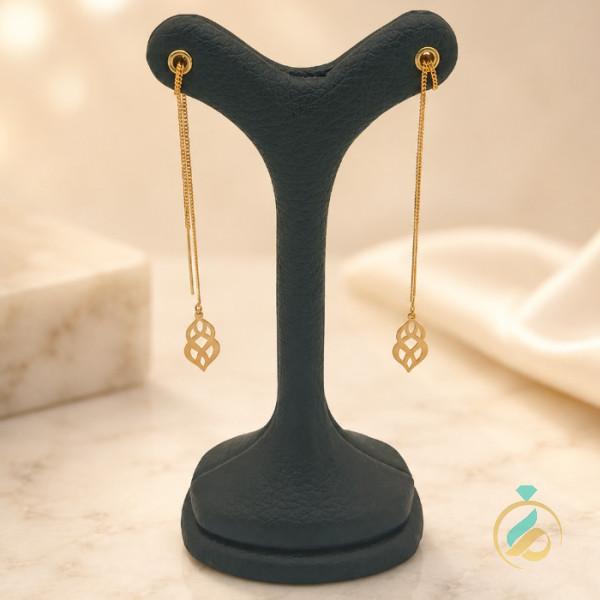 گوشواره طلا بخیه