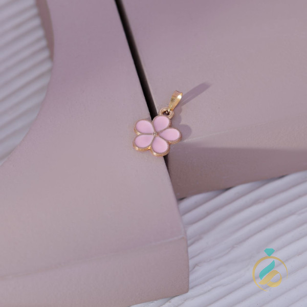 مدال آویز پینک فلاور
