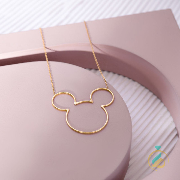 گردنبند طلا میکی لیزری