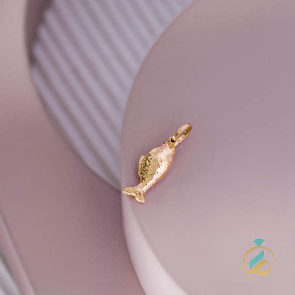مدال طلا ماهی مینیمال