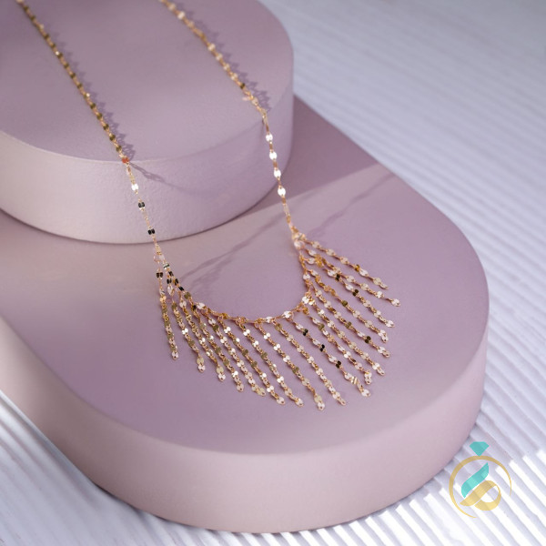 گردنبند طلا آبشار نور