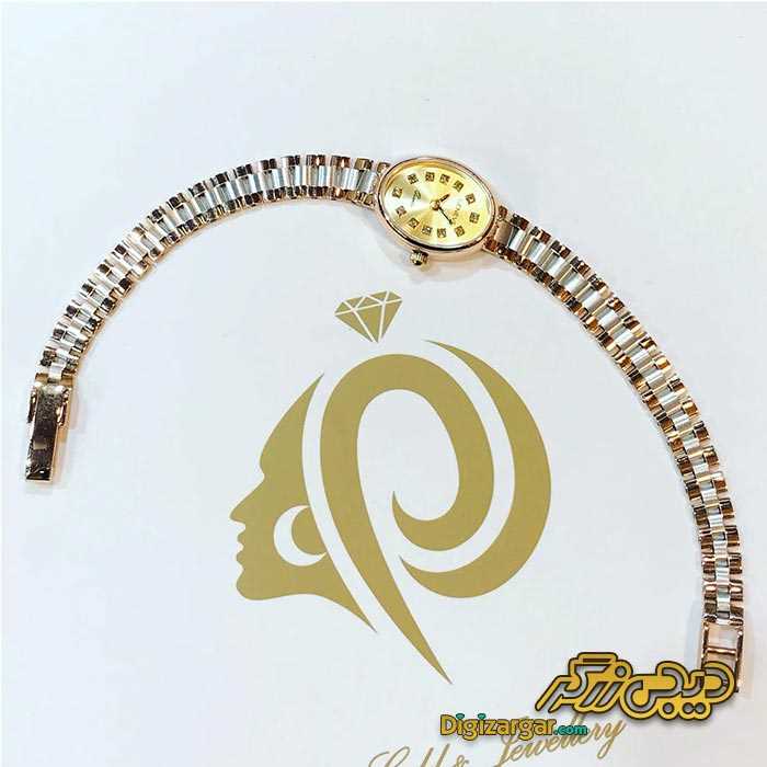 ساعت طلای 18 عیار برند ژنو سوئیس