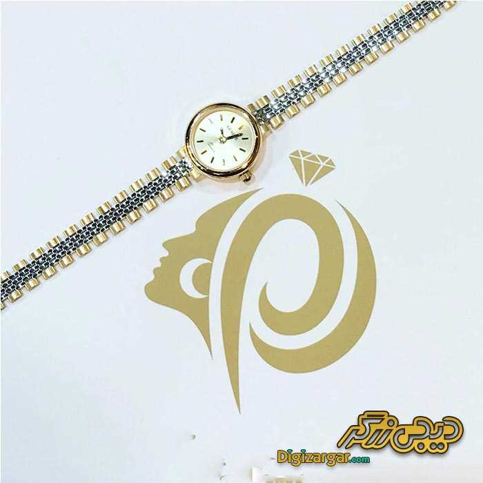 ساعت طلای 18 عیار برند ژنو سوئیس