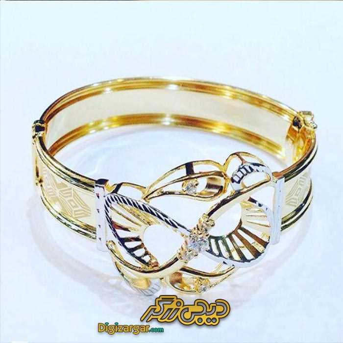 تکپوش دستبندی طلا 