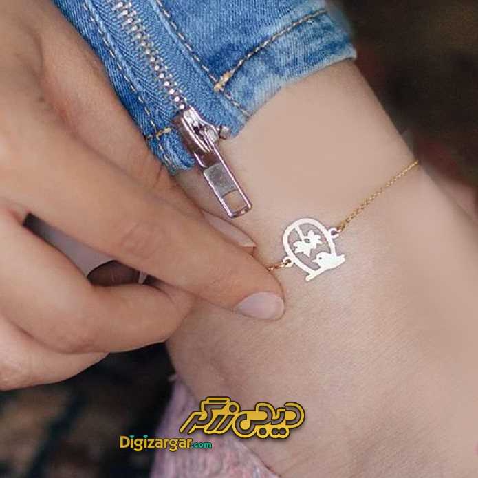 پابند طلا پرنده