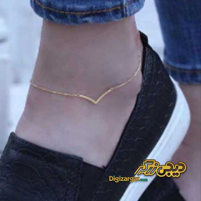 پابند طلا مدل V