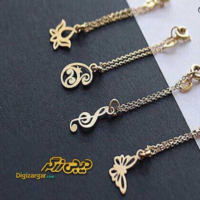 آویز ساعت طلا ملودی، پروانه