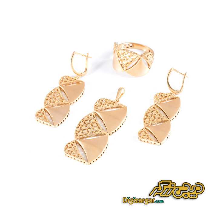 ربع ست طلا هندسی
