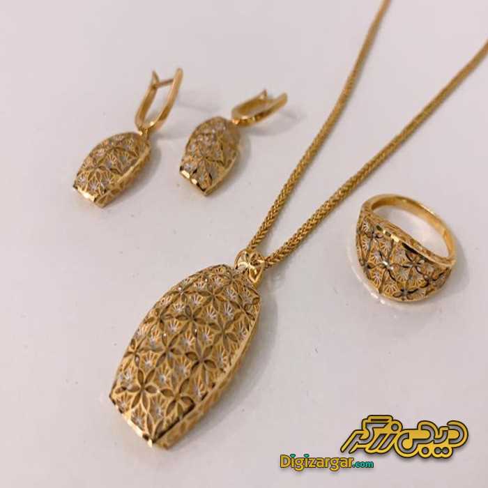 ربع ست طلا مشبک