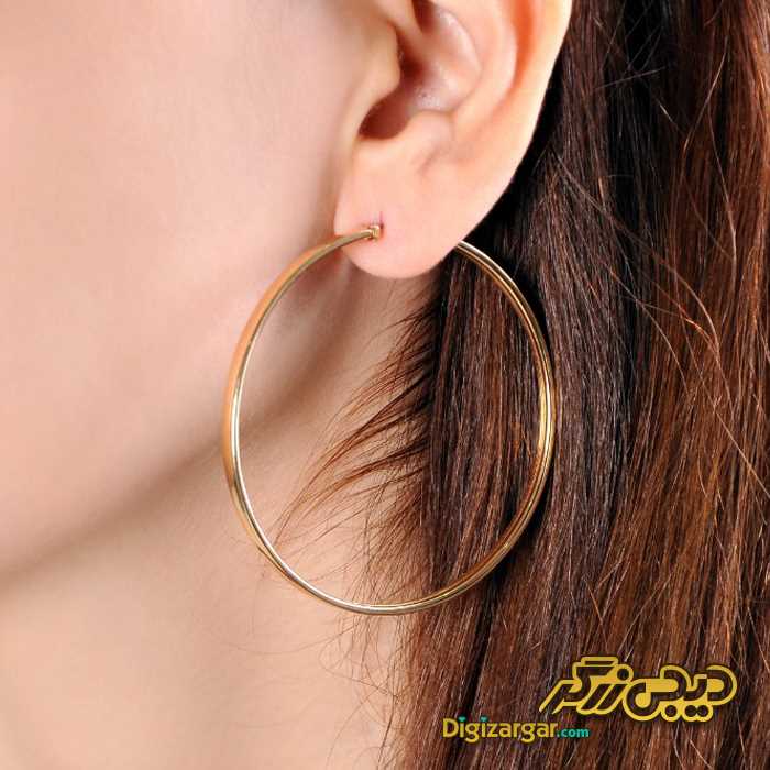 گوشواره طلا حلقه ای