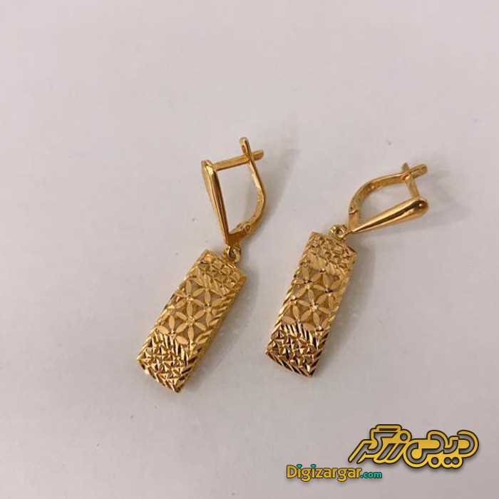 گوشواره طلا مشبک