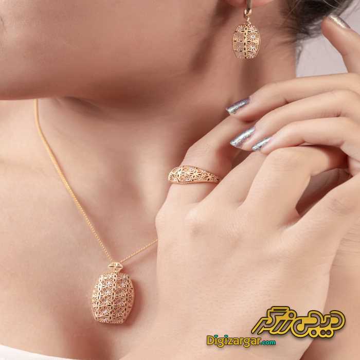 ربع ست طلا مشبک