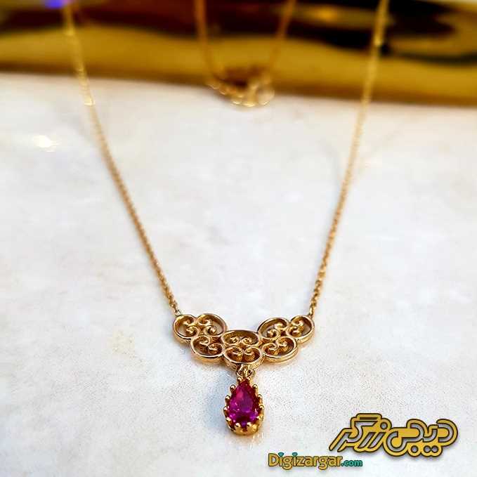 گردنبند طلا اسلیمی