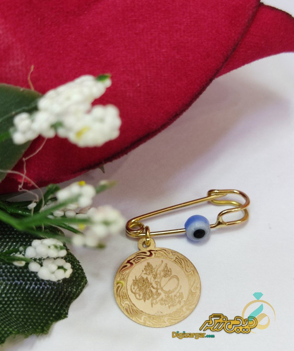 سنجاق طلا دایره وان یکاد