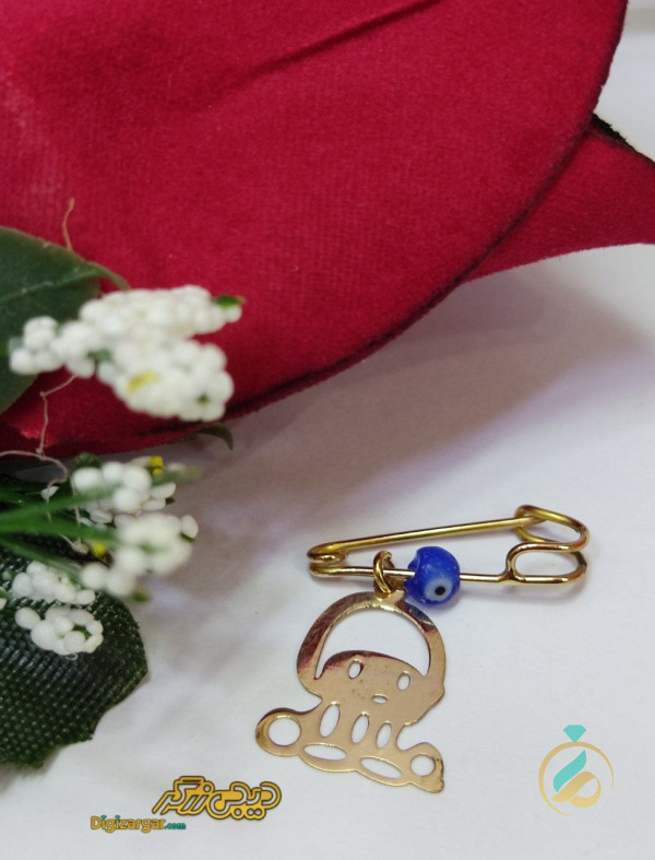 سنجاق طلا نوزادی