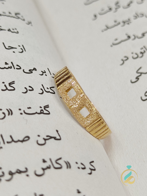 انگشتر طلا ساده
