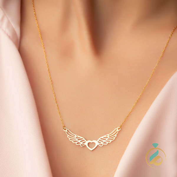 گردنبند طلا بال عشق