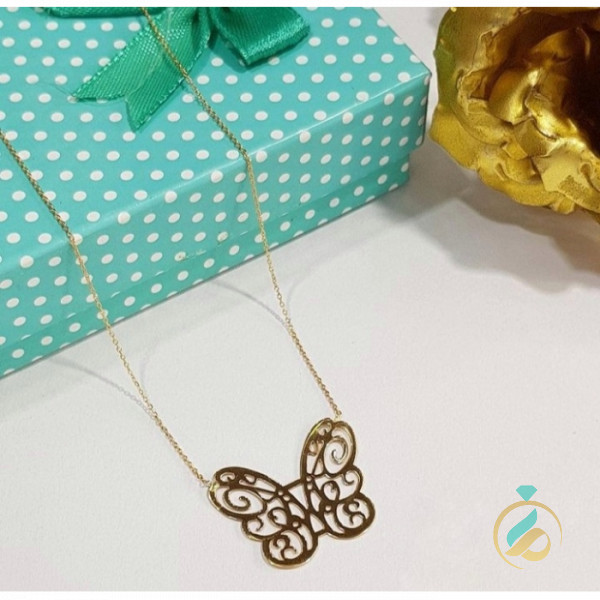 گردنبندطلا پروانه