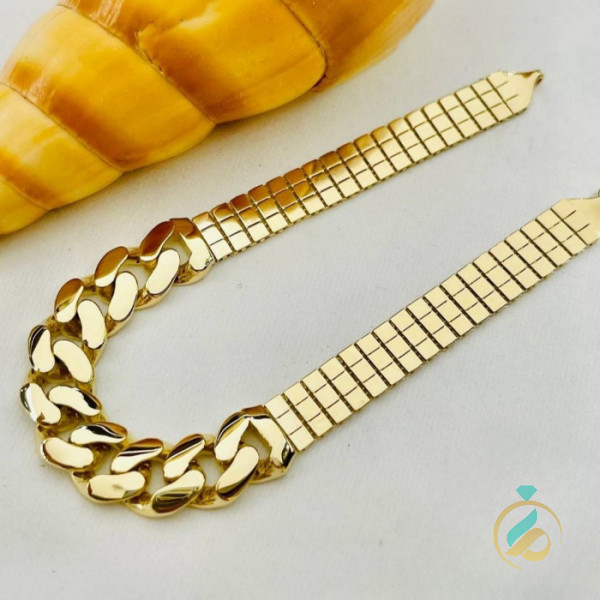 دستبند کارتیه دو تکه زرد