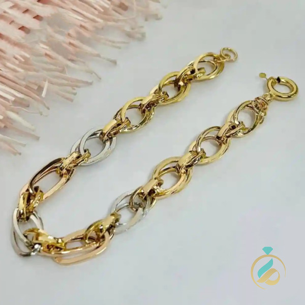 دستبند طلا طرح اپل