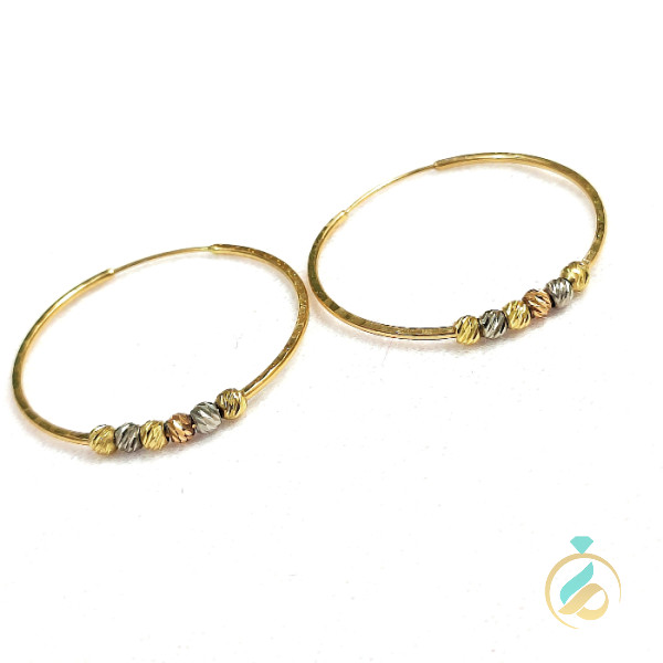 گوشواره گوی ۳ سانت