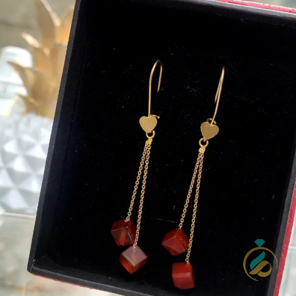 گوشواره عقیق