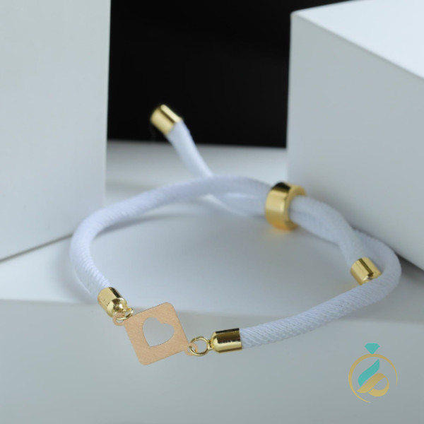 دستبند نخی طلا ژینا