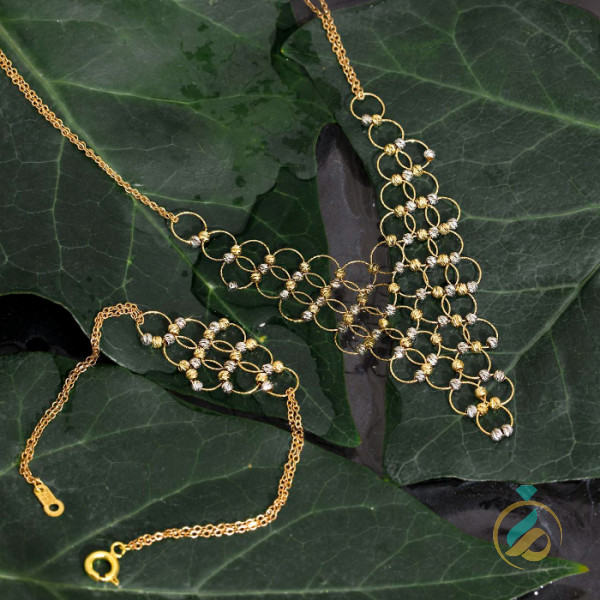 گردنبند دستبند طلا البرنادو