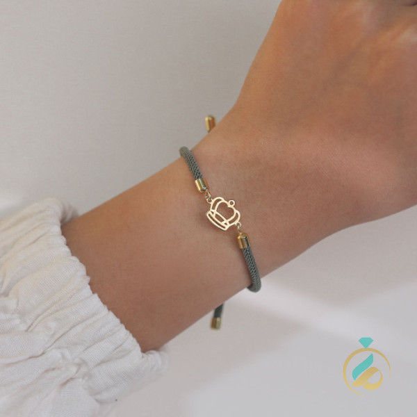 دستبند طلا تاجک