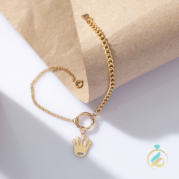 دستبند طلا کارتیه تاج