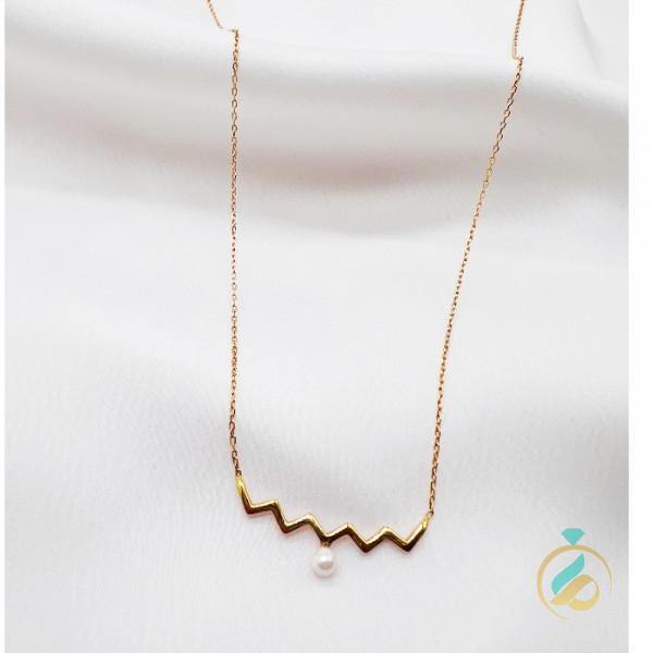 گردنبند طلا مروارید یکتاخواه