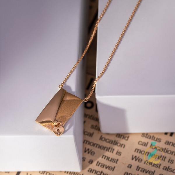 گردنبند پاکت طلا