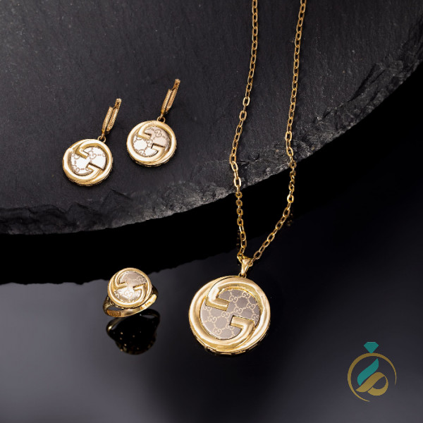 سرویس طلای گوچی  زرد
