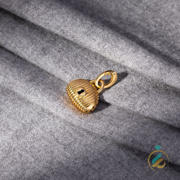 مدال آویز طلای قفل