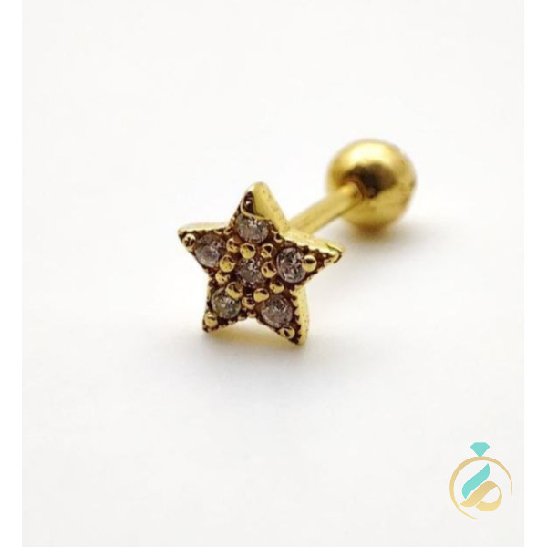 پیرسینگ گوش ستاره شانس